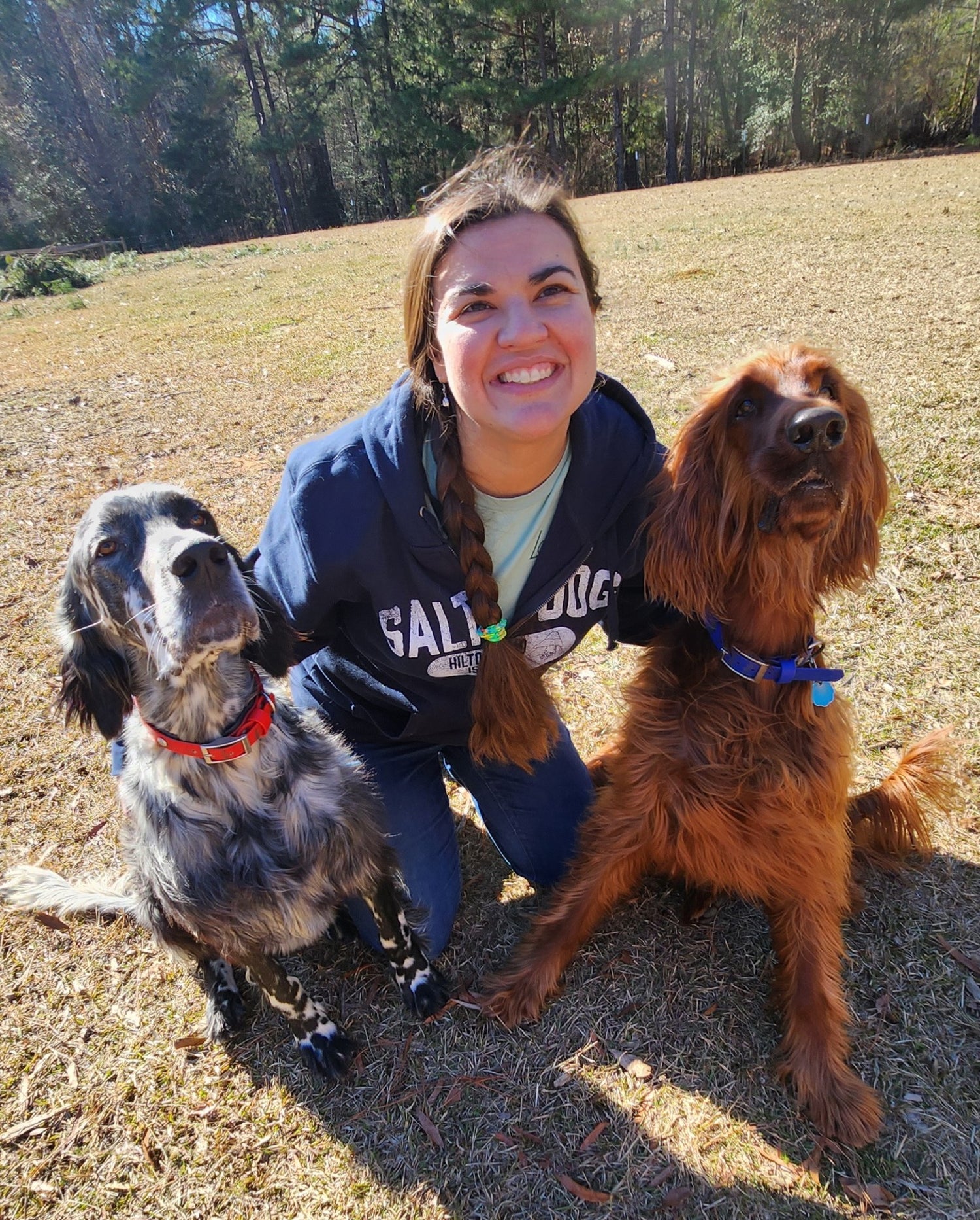 Store Owner + Dogs