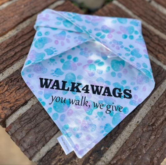 Walk4Wags Bandana: Spring 2025 Edition