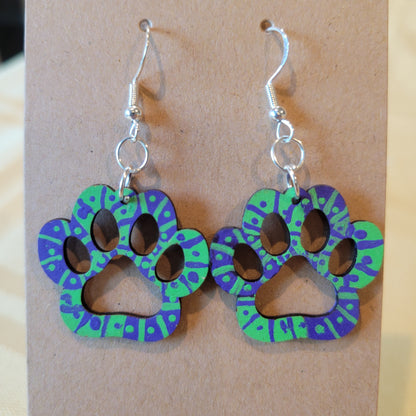 Painted Earrings for Walk4Wags