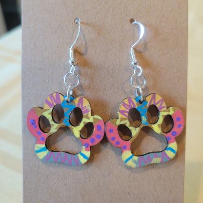 Painted Earrings for Walk4Wags