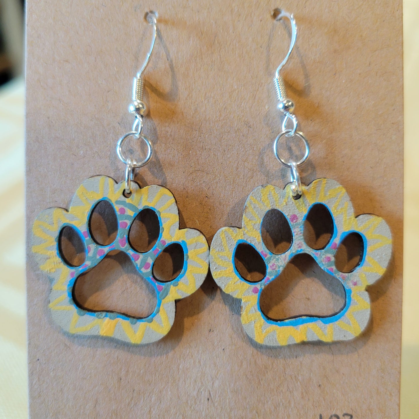 Painted Earrings for Walk4Wags